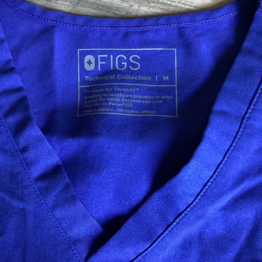Royal blue Catarina one pocket top